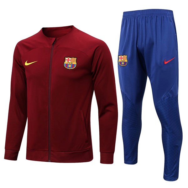 Chandal Barcelona 2022-23 Rojo Azul